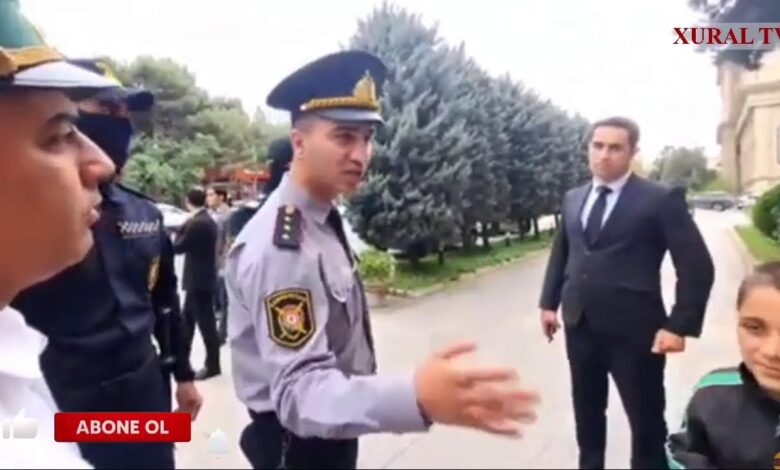 Həbsxanada 4 gündür aclıq aksiyası keçirən AXCP üzvü Aqil Hümbətovun xanımı etiraz edir. 14.09.2023