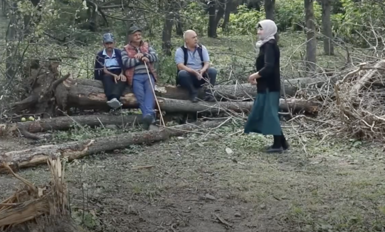 Kəlbəcərə çəkilən yola görə Göygöldə evlər sökülür, sakinlər etiraz edir