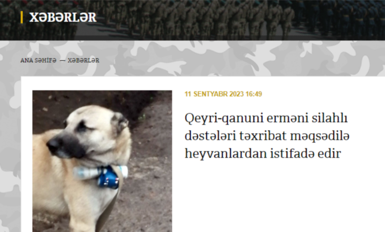 MN Azərbaycan hərbçilərinə qarşı təxribatın qarşısını aldıqlarını deyir