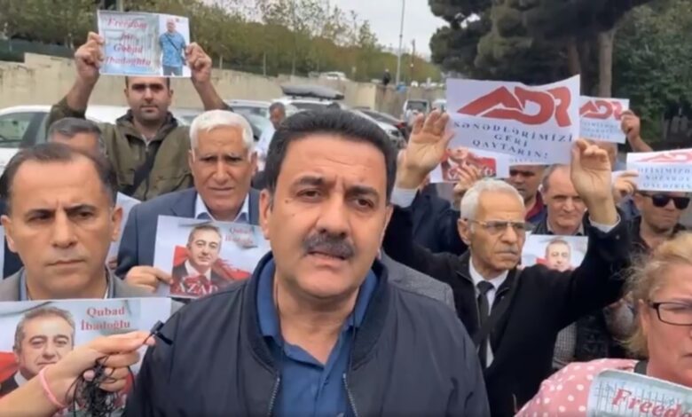 Qubad İbadoğlunun azadlığı tələb edilib