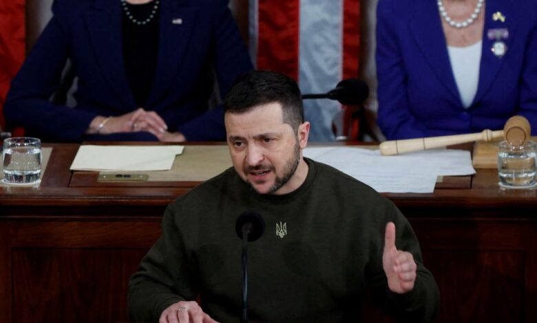 Zelenski yenidən ABŞ Konqresində