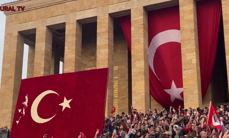 Anıtkabirdə Türkiyənin Yüzilliyi qeyd olundu