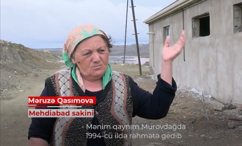 Mehdiabad sakinlərinin yol dərdi - MEYDAN.TV