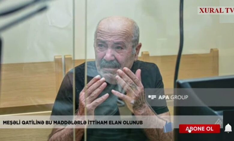 QATİL VƏ CANİ VAQİF XAÇATURYAN MƏHKƏMƏDƏ HÖNKÜR-HÖNKÜR AĞLADI