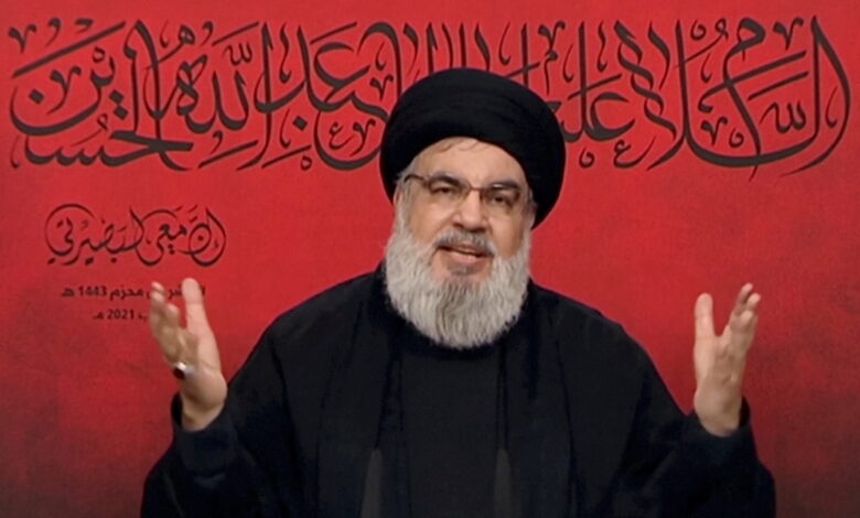 “Hizbullah” lideri ABŞ-ı ittiham etdi, İsraili “aciz” adlandırdı