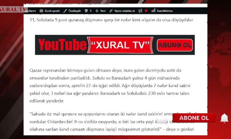 Qazaxın işğal altında olan 7 kəndi haqqında nə bilirik?