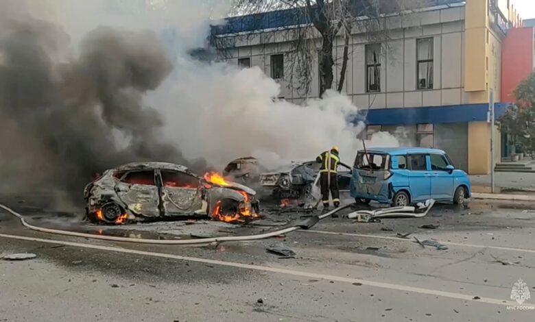 Belqoroda raket hücumu olub