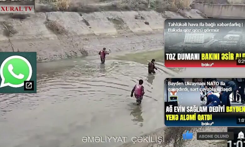 İMİŞLİDƏ İTGİN DÜŞƏN RASİMİ FHN ÇAYDA AXTARDI