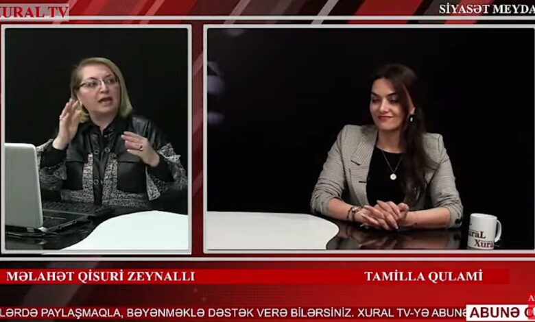 MƏLAHƏT ZEYNALLI: "ƏVƏZ ZEYNALLIDAN HEÇ KƏS AZƏRBAYCANA QARŞI QARMAQ KİMİ İSTİFADƏ EDƏ BİLMƏZ!"