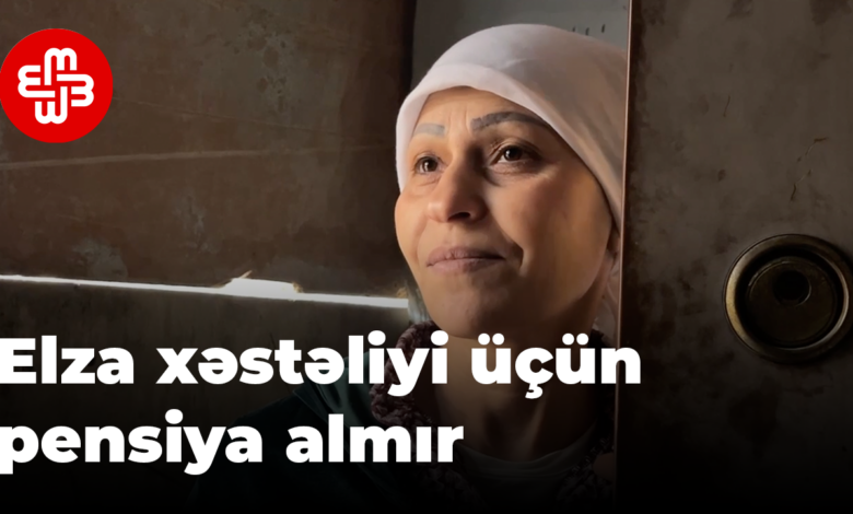 Elza dəmir yığaraq 4 uşağı ilə dolanmağa çalışır