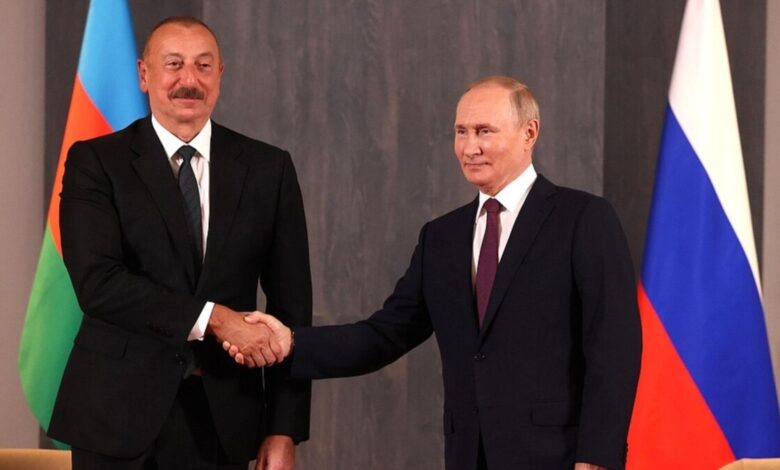 İlham Əliyev Putini təbrik edib