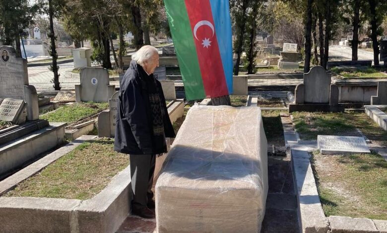 Rəsulzadənin məzarı sökülüb: Kültür Dərnəyi etiraz edir