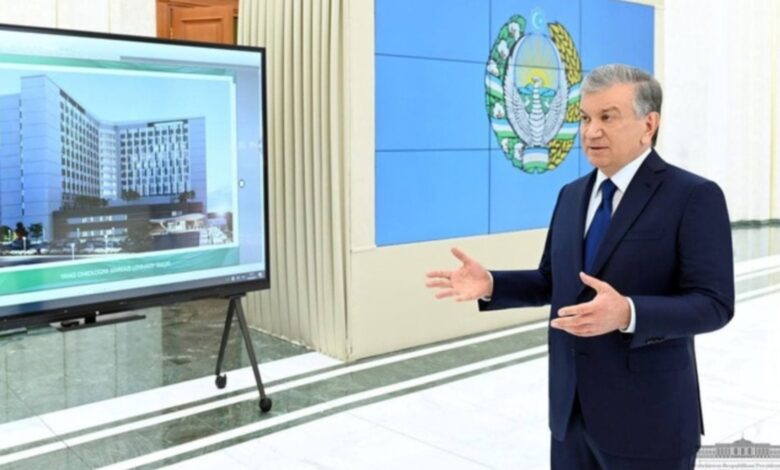 Mirziyoyev dövlət qurumlarını Yeni Daşkəndə köçürməyi əmr etdi