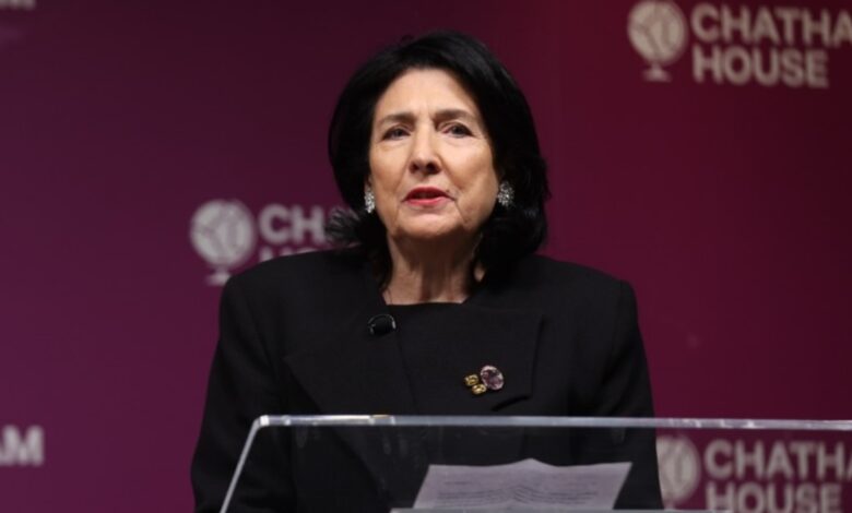 Prezident Zurabişvili 'xarici agent' qanununa veto qoyacaq