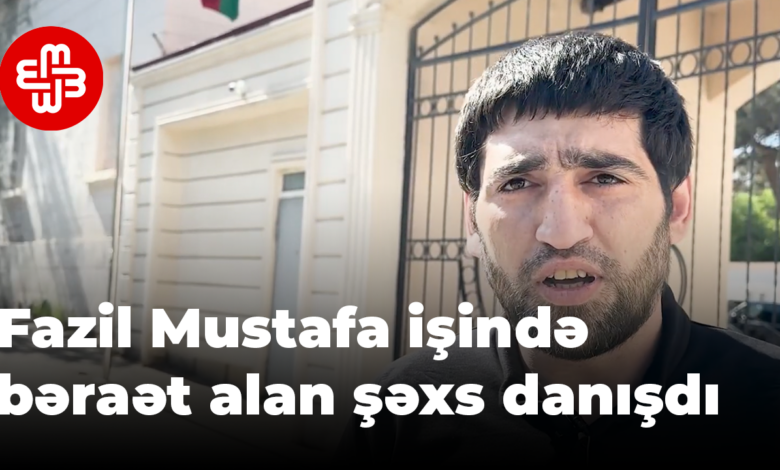 Fazil Mustafa işi: Dizimi yerə qoymadığıma görə polislər yarım saat döydülər