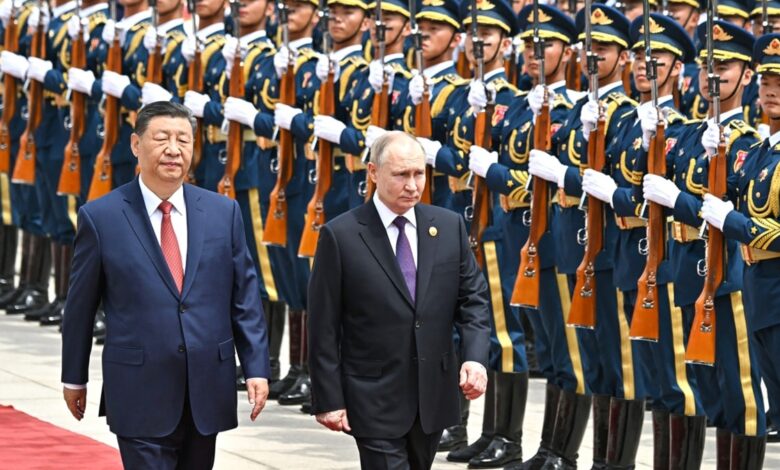 Putin və Si Cinpin hərtərəfli tərəfdaşlığa dair bəyanat imzalayıblar