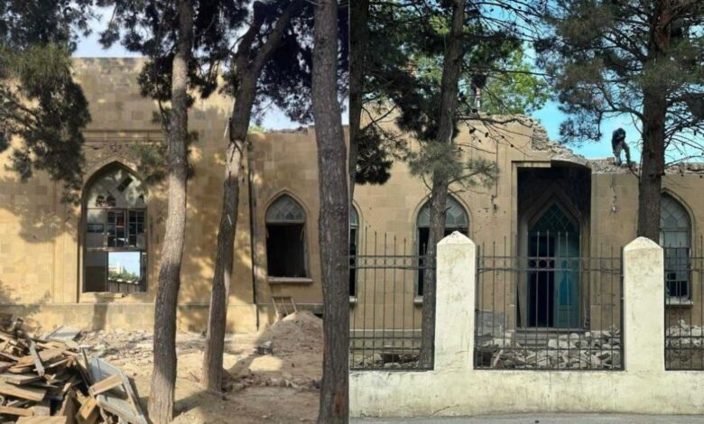 “Radio Mərkəzi”nin sökülən hissəsi bərpa ediləcəkmi?