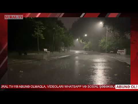 SABAHIN HAVASI: YAĞIŞ INTENSIVLƏŞƏCƏK
