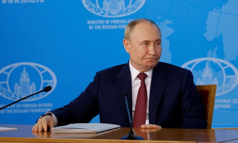 Putin Ukraynada müharibənin dayandırılması üçün şərtlərini açıqlayıb