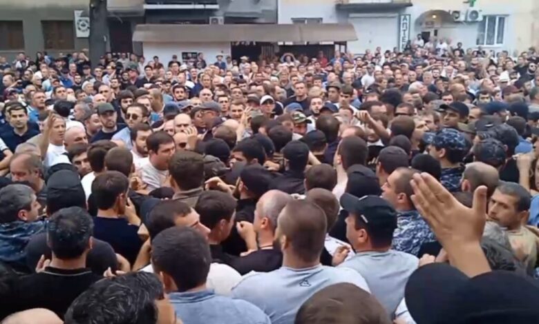 Abxaziya qanun layihəsinə etirazlar fonunda