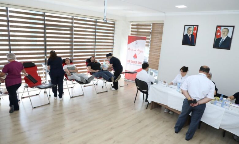 Aşura günü ilə bağlı qanvermə aksiyası keçirilib