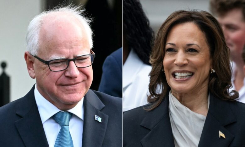 Harris Tim Uolzu vitse-prezident elan etdi