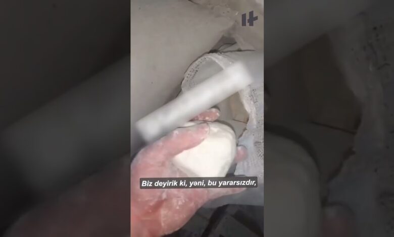 "MƏCBUR EDİRLƏR Kİ, XARAB UNDAN ÇÖRƏK BİŞİRİB, ƏSGƏRƏ GÖNDƏRƏK!"