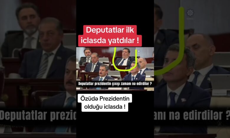 PREZİDENTİN ÇIXIŞI ZAMANI MM-İN İLK İCIASINDA KİMLƏR YATDI?