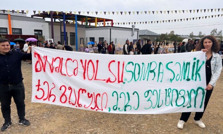 Gürcüstanda ictimai fəallar festivala etiraz ediblər