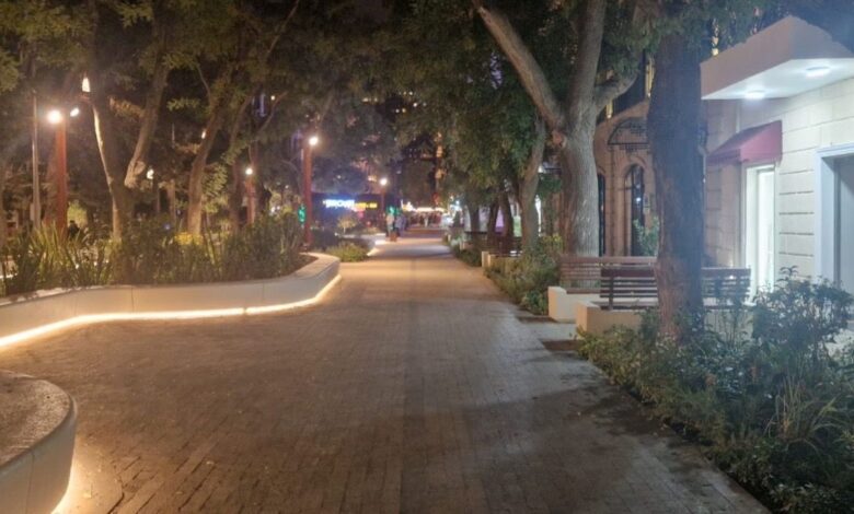 Xaqani parkında restoranın açılması sakinləri narazı salıb