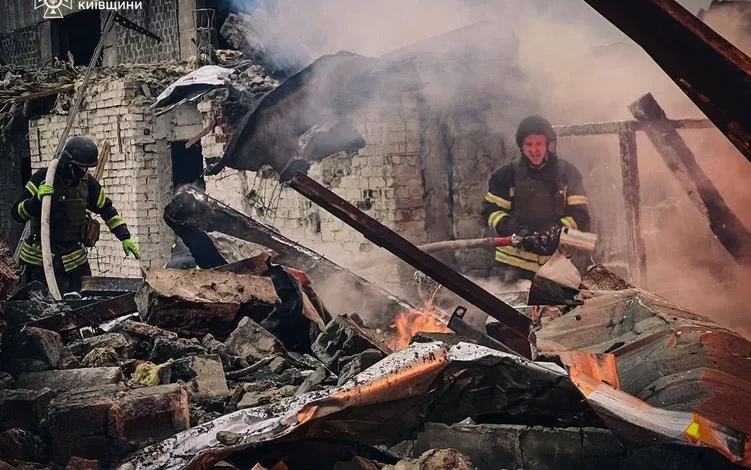 Kiyev pilotsuz təyyarələrlə hücuma məruz qalıb