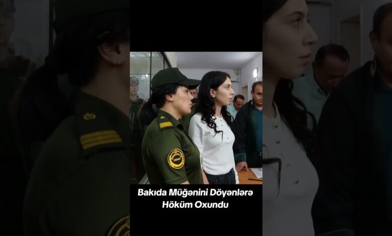 MÜĞƏNNİYƏ XƏSARƏT YETİRƏN ŞƏXSLƏRƏ HÖKM OXUNDU