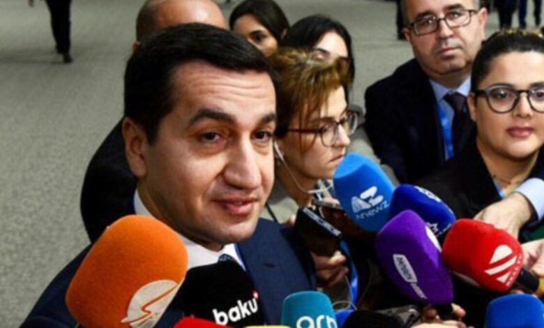Prezidentin köməkçisi COP29-da jurnalistlərin həbsi ilə bağlı suallara cavab verdi