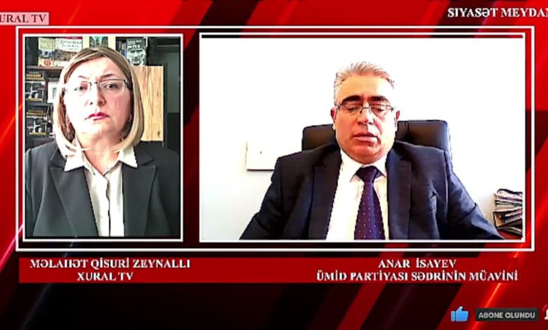 "AZƏRBAYCANDA ABŞ BİOLOJİ SİLAH LABORATORİYASININ OLMASINA TƏƏCCÜBLƏNMƏK LAZIM DEYİL"- ANAR İSAYEV