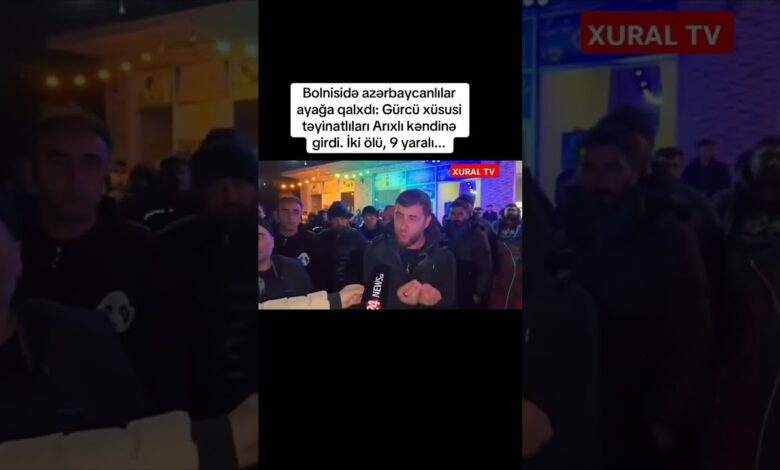 Gürcüstanın Arıxlı kəndi niyə ayağa qalxıb: Gürcü xüsusi təyinatlıları ilə toqquşmanın səbəbi