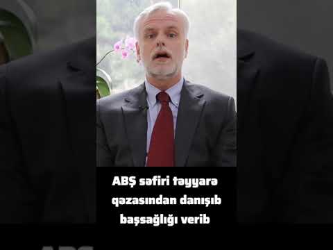 ABŞ-IN AZƏRBAYCANDAKI SƏFİRİ MARK LİBBİ DANIŞDI