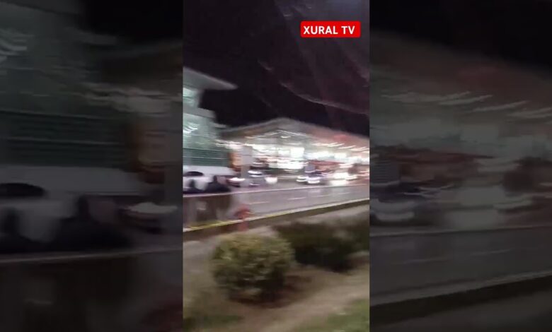 Gürcüstanın Hava Limanında "bomba" həyacanı belə yaşanıb