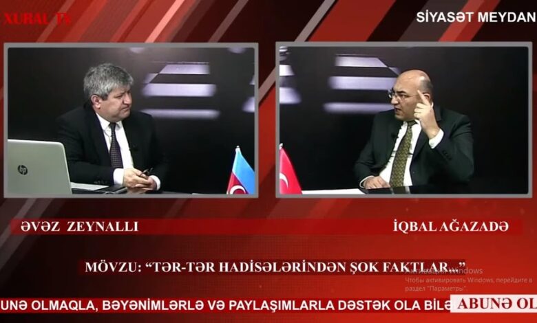 "Siyasət meydanı"#789 İqbal Ağazadə ilə: “Tərtər hadisələrindən şok faktlar...”-05.04.2021
