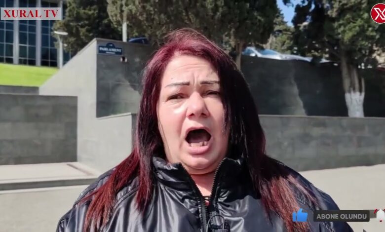 MƏHBUS ANALARI MM ÖNÜNDƏ ETİRAZ AKSİYASI KEÇİRDİLƏR: ƏDALƏT TƏLƏB EDİRİK!