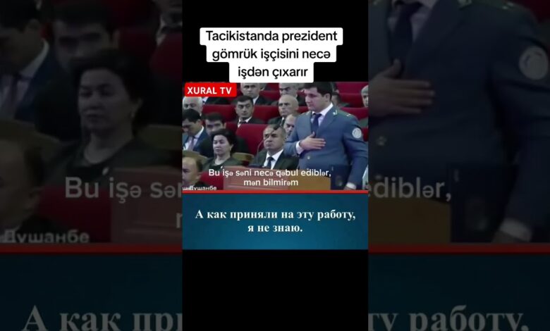 PREZİDENT:"GƏNC OLMASAYDIN, SƏNİ 15 İL HƏBSƏ ATARDIQ"-DEDİ