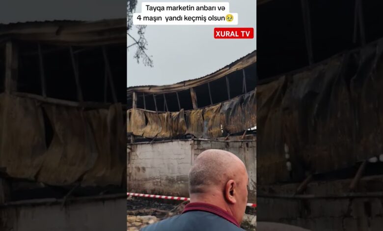 YANĞINDAN SONRA GERİYƏ QALAN...