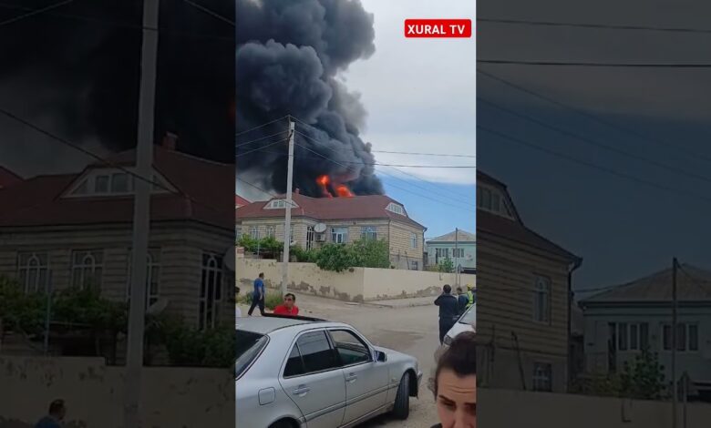 Aşağı Güzdək qəsəbəsində baş verən yanğın iki evə zərər vurub
