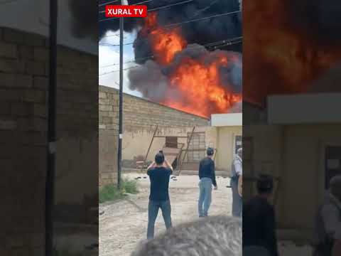 BOYA ANBARINDA BAŞ VERƏN YANĞIN PARTLAYIŞA SƏBƏB OLDU