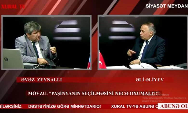 "Siyasət meydanı"#969 Əli Əliyevlə: “Paşinyanın seçilməsini necə oxumalı?!”-22.06.2021