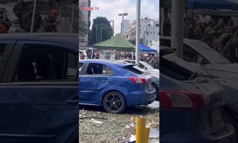 İSRAİL DAĞINTILAR ALTINDA