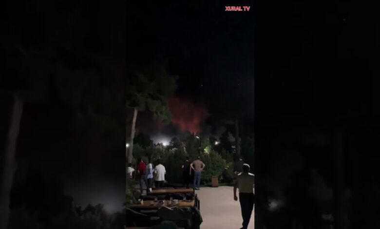 C.CABBARLI ADINA AZƏRFİLM KİNOSTUDİYASINDA PARTLAYIŞ