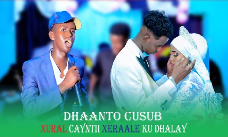 DHAANTO CUSUB: ALFA JALAQSANE: XURAL CAYNTII XERAALE KU DHALAY . MUSIC VIDEO OFFICIAL
