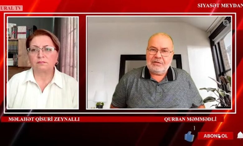 Qurban Məmmədli Xural TV də. 9.8.24