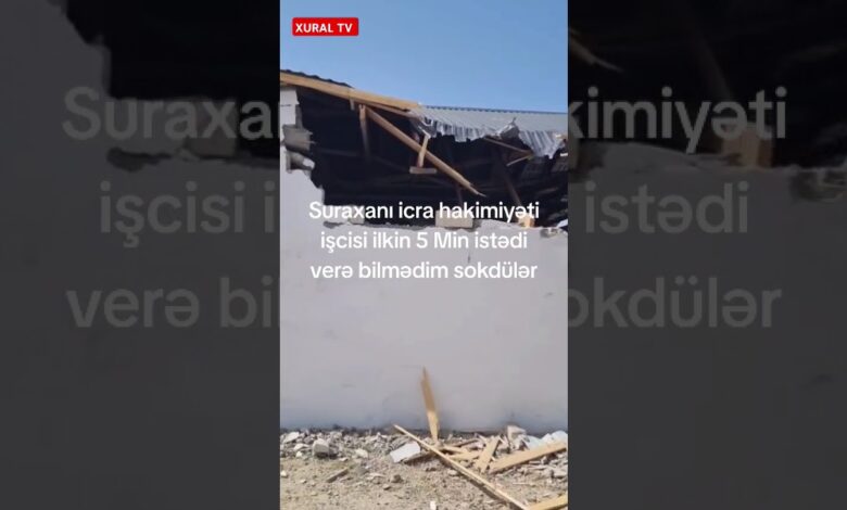SURAXANI İCRA HAKİMİYYƏTİ RÜŞVƏTİ NECƏ YIĞIR?