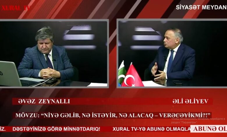 "Siyasət meydanı"#875 Əli Əliyevlə: “Niyə gəlib, nə istəyir, nə alacaq – verəcəyikmi?!”-11.05.2021